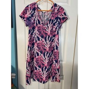 Lilly Pulitzer Women's Floral Print Dress Size Large
